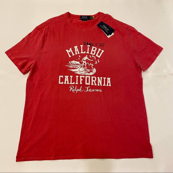 Polo Ralph Lauren Malibu Surfing T-Shirt - Picture 2 of 7
